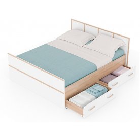 Полутораспальня кровать Сакура light