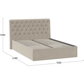 Полутораспальная кровать Скарлет Тип 1