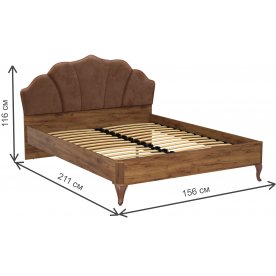 Полутораспальная кровать Стефани 43.08-01