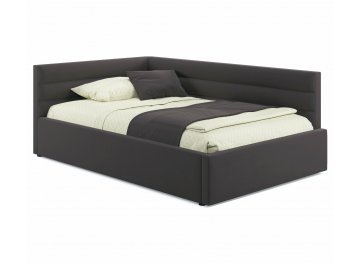 Полутораспальная кровать Aura шоколад