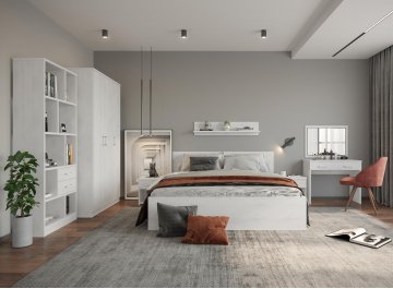 Полутораспальная кровать Виктория ВИ-30