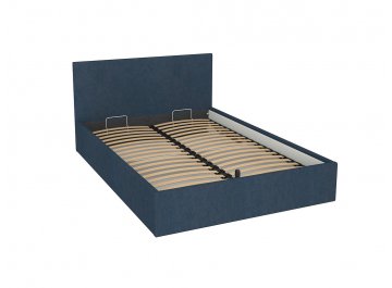 Полутороспальная кровать МДК Диана BLUE КР2-BL1400