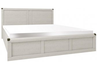 Двуспальная кровать Magellan 180x200 сосна винтаж с матрасом