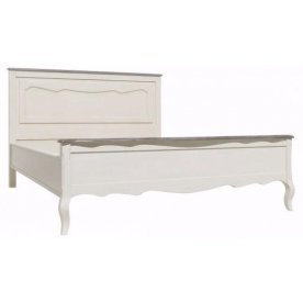 Кровать Leontina ST9341L 180х200 кофе с молоком с матрасом