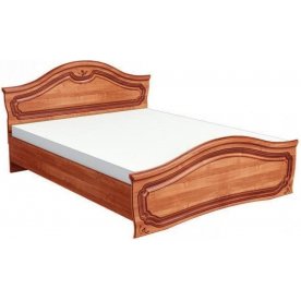 Кровать Орхидея СП-002-12 черешня с матрасом