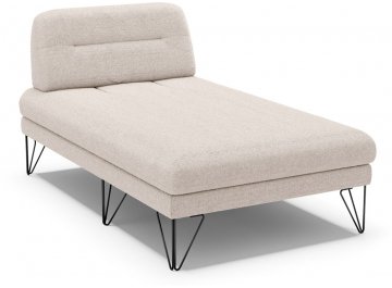 Кушетка Рокки ткань Camby ivory