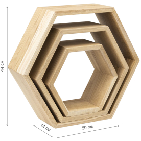 Комплект полок Дуб