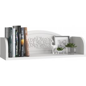 Полка настенная Ассоль АС-48 белое дерево