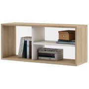 дуб сонома / белый