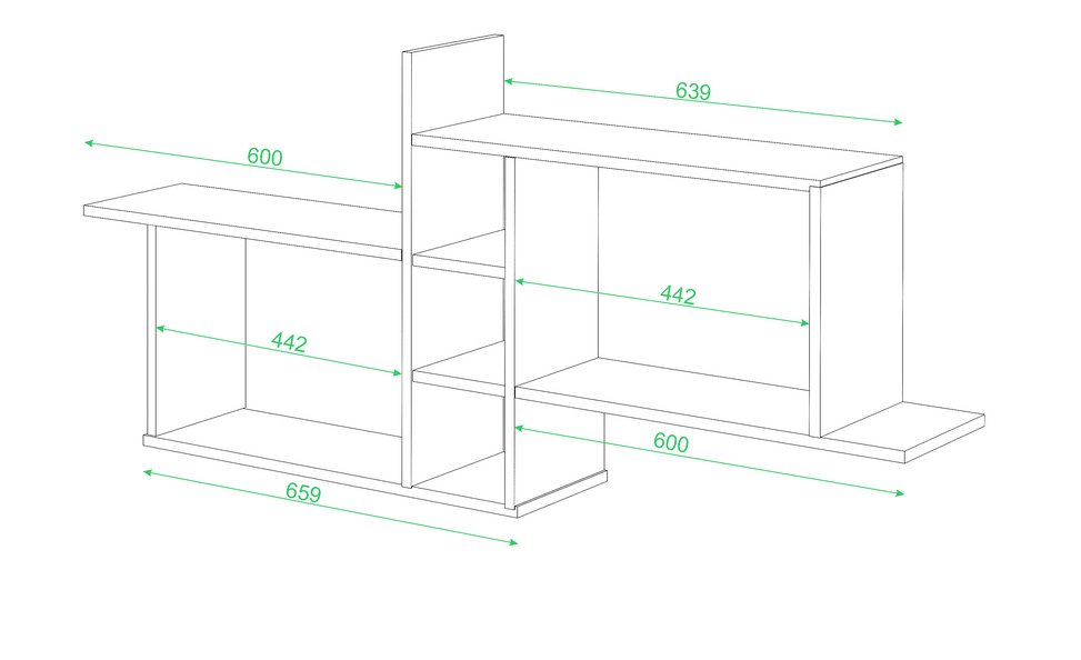 Полка ПК-14 венге