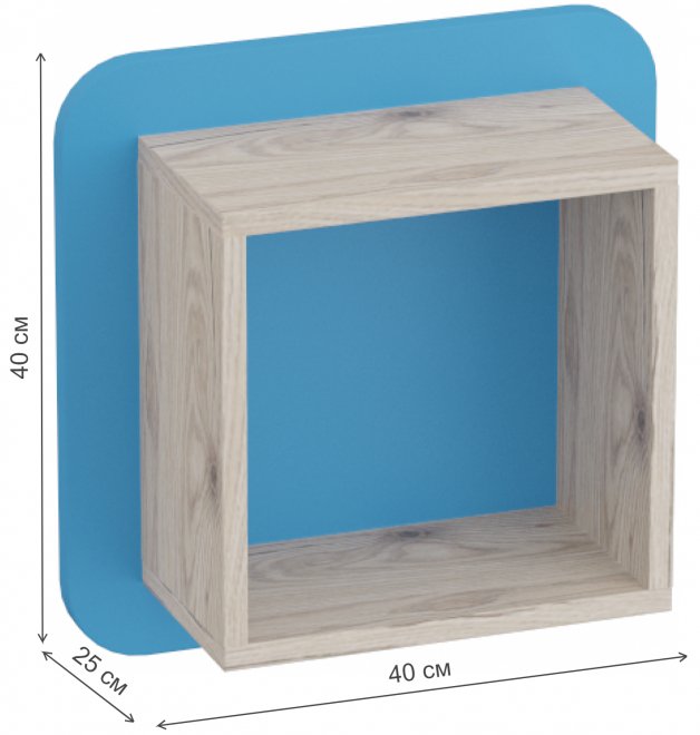 Полка Скаут индиго