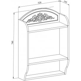 Полка Соня Премиум СО-17К