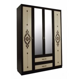 Шкаф четырехстворчатый с ящиками Бриена 