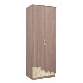 Шкаф двустворчатый Оливия ясень шимо / крем с патиной