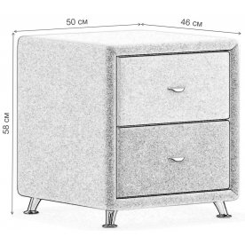 Прикроватная тумба Bari