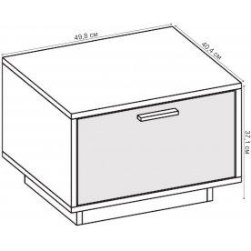 Прикроватная тумба Эго Т-5 на подиуме