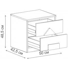 Прикроватная тумба Марио
