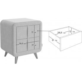 Прикроватная тумба Софи 2