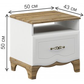 Прикроватная тумба Тиффани-New МН-041-02