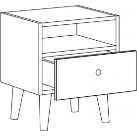 Прикроватная тумба Frida