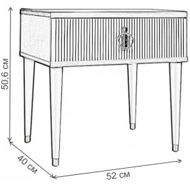 Прикроватная тумба Rimini Solo