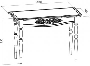 Спальный гарнитур Ассоль комплектация 1
