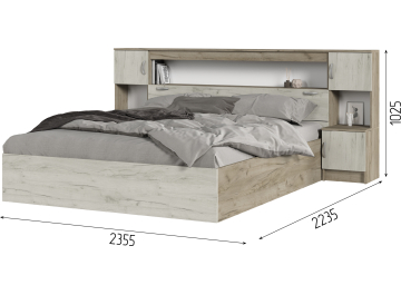 Спальный гарнитур Бренди комплектация 1