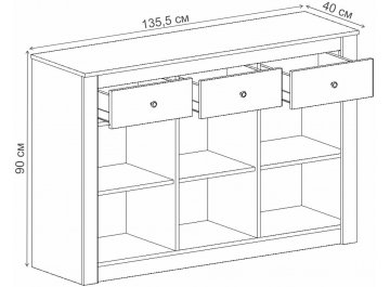 Спальный гарнитур Даллас комплектация 2
