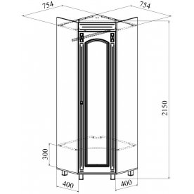 Спальный гарнитур Элизабет ЭМ-002