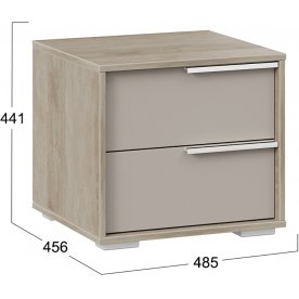 Спальный гарнитур Эмбер ГН-348.000.3 комплектация 3