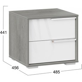 Спальный гарнитур Эмбер ГН-348.000.3 комплектация 3