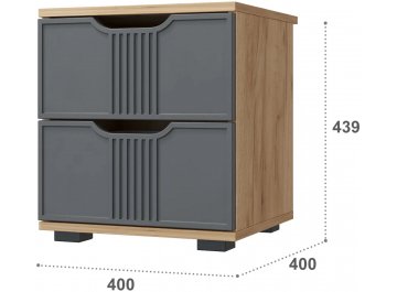 Спальный гарнитур Эмилия комплектация 3