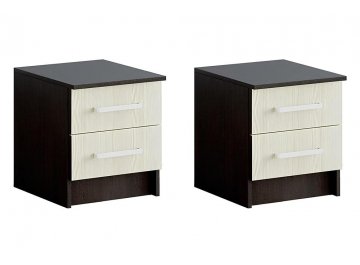 Спальный гарнитур Фиеста компоновка 2 венге / лоредо