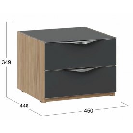 Спальный гарнитур Глосс комплектация 6