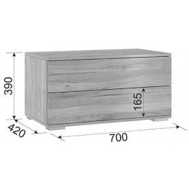 Cпальный гарнитур Лайк К143