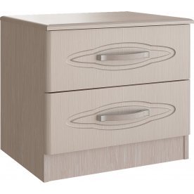 Спальный гарнитур Лилия дуб атланта / лен белый