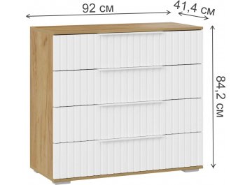 Спальный гарнитур Хилтон комплектация 1