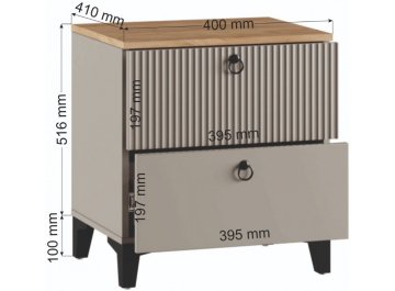 Спальный гарнитур Ника комплектация 1