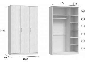 Спальный гарнитур Виктория ВИ-007 комплектация 1