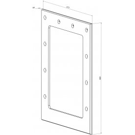 Подвесной столик АС-69-ДС-40