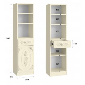 Туалетный столик Ассоль плюс АС-6502
