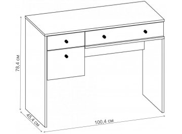 Туалетный столик Астра-1 ТС.001.1000-01