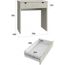 Туалетный столик ДримСтар