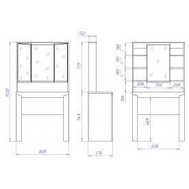 Туалетный столик Гарда