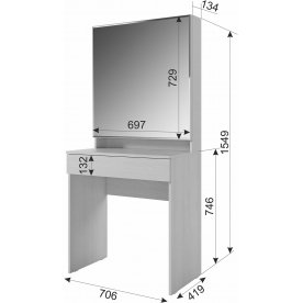 Туалетный столик Аурика