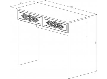 Туалетный столик Туалетный столик ТС-25