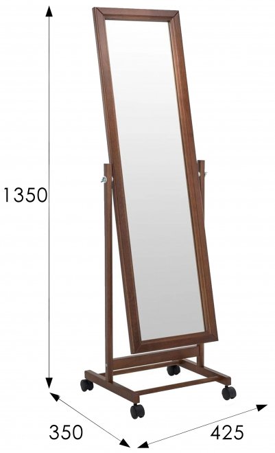 Зеркало BeautyStyle 27 средне-коричневый