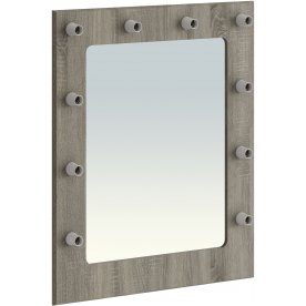 Зеркало ДримСтар ДС-40 дуб эвок / дуб сонома темный