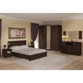 Зеркало настенное со вставками Ирис 18 дуб тортона