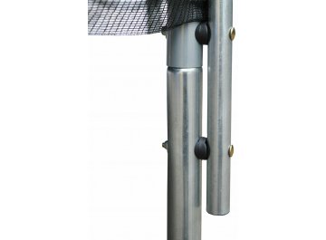 Батут с защитной сеткой AL-out180-blue